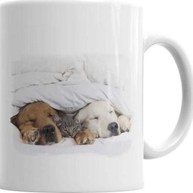 Baskı Dükkanı KB2993 Cats Collection Three Kedi Porselen Kupa