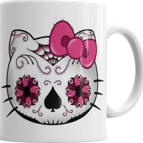 Baskı Dükkanı KB3004 Kitty Porselen Kupa Bardak