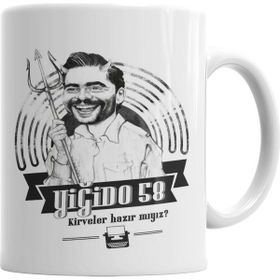 Baskı Dükkanı KB3010 Kardeş Payı Yiğido Porselen Kupa Bardak