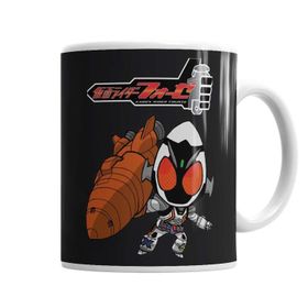 Baskı Dükkanı KB3020 Kamen Rider Fourze Porselen Kupa Bardak