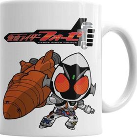 Baskı Dükkanı KB3020 Kamen Rider Fourze Porselen Kupa Bardak