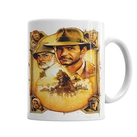 Baskı Dükkanı KB3034 Indiana Jones Porselen Kupa Bardak