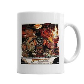 Baskı Dükkanı KB3034 Indiana Jones Porselen Kupa Bardak
