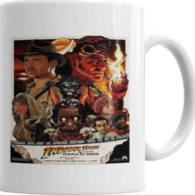 Baskı Dükkanı KB3034 Indiana Jones Porselen Kupa Bardak