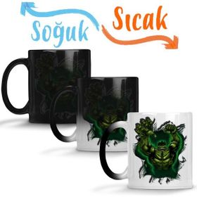 Baskı Dükkanı KB3041 Hulk Porselen Kupa Bardak
