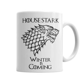 Baskı Dükkanı KB3042 House Stark Wınter Is Coming Porselen Kupa Bardak