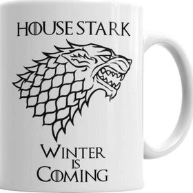 Baskı Dükkanı KB3042 House Stark Wınter Is Coming Porselen Kupa Bardak