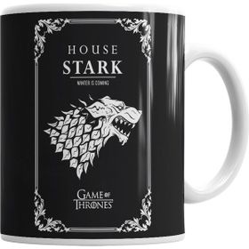 Baskı Dükkanı KB3043 House Stark Porselen Kupa Bardak