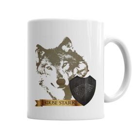 Baskı Dükkanı KB3043 House Stark Porselen Kupa Bardak