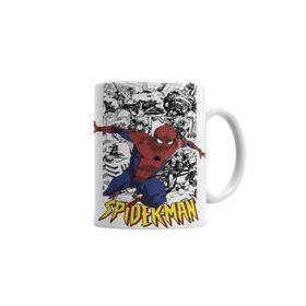 Baskı Dükkanı KB3049 Homem Aranha Spider Man Porselen Kupa Bardak