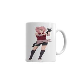 Baskı Dükkanı KB3059 Haruno Sakura Porselen Kupa Bardak