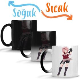 Baskı Dükkanı KB3059 Haruno Sakura Porselen Kupa Bardak