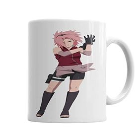 Baskı Dükkanı KB3059 Haruno Sakura Porselen Kupa Bardak