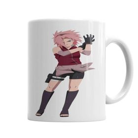 Baskı Dükkanı KB3059 Haruno Sakura Porselen Kupa Bardak