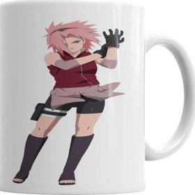 Baskı Dükkanı KB3059 Haruno Sakura Porselen Kupa Bardak