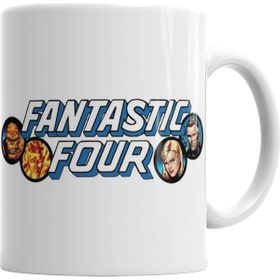 Baskı Dükkanı KB306 Fantastic Four Porselen Kupa Bardak