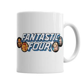 Baskı Dükkanı KB306 Fantastic Four Porselen Kupa Bardak