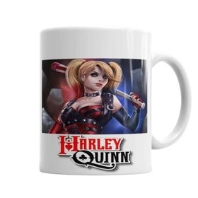 Baskı Dükkanı KB3062 Harley Quinn Porselen Kupa Bardak