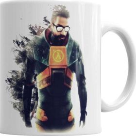 Baskı Dükkanı KB3076 Gordon Freeman Haylayf Porselen Kupa Bardak