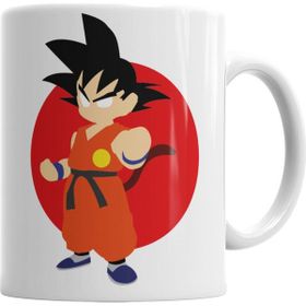 Baskı Dükkanı KB3079 Goku Criança Porselen Kupa Bardak