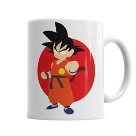 Baskı Dükkanı KB3079 Goku Criança Porselen Kupa Bardak