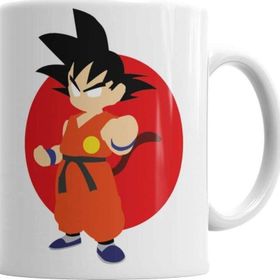 Baskı Dükkanı KB3079 Goku Criança Porselen Kupa Bardak