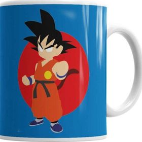 Baskı Dükkanı KB3079 Goku Criança Porselen Kupa Bardak