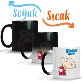 Baskı Dükkanı KB308 Family Guy Stewie Porselen Kupa Bardak