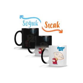 Baskı Dükkanı KB308 Family Guy Stewie Porselen Kupa Bardak