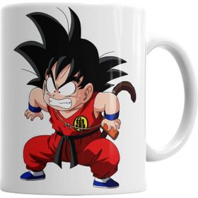 Baskı Dükkanı KB3080 Goku Confuso Porselen Kupa Bardak
