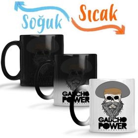 Baskı Dükkanı KB3082 Gaucho Power Porselen Kupa Bardak