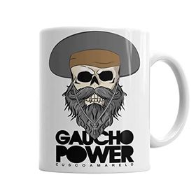 Baskı Dükkanı KB3082 Gaucho Power Porselen Kupa Bardak