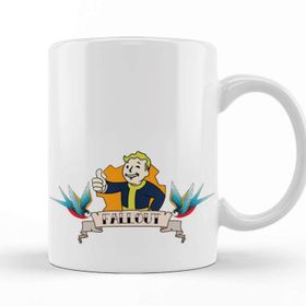 Baskı Dükkanı KB309 Fallout Porselen Kupa Bardak