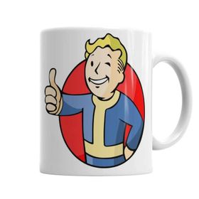 Baskı Dükkanı KB309 Fallout Porselen Kupa Bardak