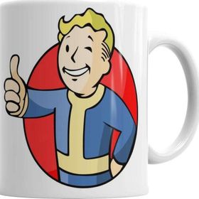 Baskı Dükkanı KB309 Fallout Porselen Kupa Bardak