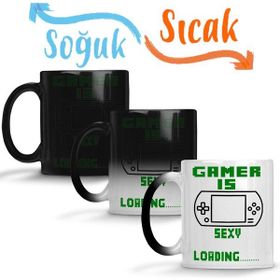 Baskı Dükkanı KB3094 Gamer Is Sexy Porselen Kupa Bardak