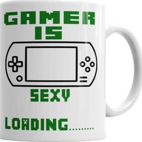 Baskı Dükkanı KB3094 Gamer Is Sexy Porselen Kupa Bardak
