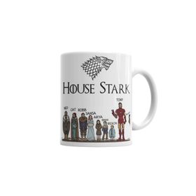 Baskı Dükkanı KB3098 Game Of Thrones House Stark And Tony Stark Kupa Bardak