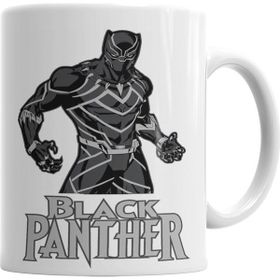 Baskı Dükkanı KB3101 Pantera Negra Panther Porselen Kupa Bardak