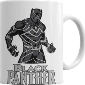 Baskı Dükkanı KB3101 Pantera Negra Panther Porselen Kupa Bardak