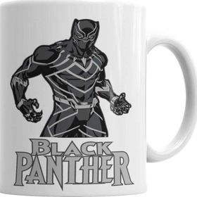 Baskı Dükkanı KB3101 Pantera Negra Panther Porselen Kupa Bardak