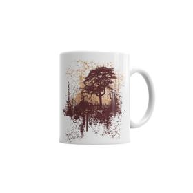 Baskı Dükkanı KB3125 Nature Explosion Porselen Kupa Bardak