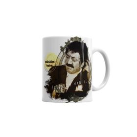 Baskı Dükkanı KB3129 Müslüm Gürses Müslüm Baba Porselen Kupa Bardak