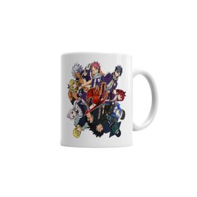 Baskı Dükkanı KB313 Fairy Tail Anime Erza Scarlet Happy Lisanna Straus Kupa Bardak