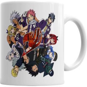Baskı Dükkanı KB313 Fairy Tail Anime Erza Scarlet Happy Lisanna Straus Kupa Bardak