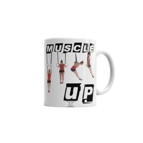 Baskı Dükkanı KB3134 Muscle Up Porselen Kupa Bardak