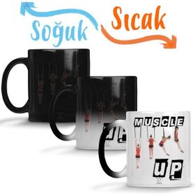 Baskı Dükkanı KB3134 Muscle Up Porselen Kupa Bardak