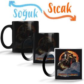 Baskı Dükkanı KB3145 Mortal Kombat Liu Kang Game Porselen Kupa Bardak
