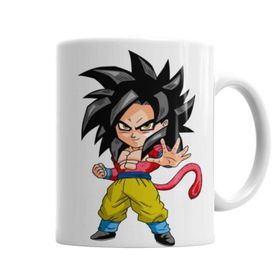 Baskı Dükkanı KB3156 Minigoku Süper Sayajin Porselen Kupa Bardak