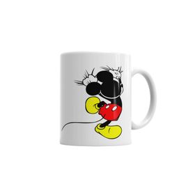 Baskı Dükkanı KB3159 Mickey Escalador Porselen Kupa Bardak